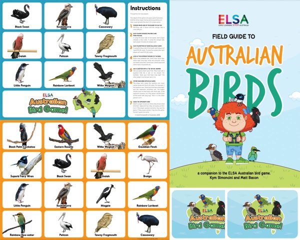 Australian Birds Board Game and Field Guide